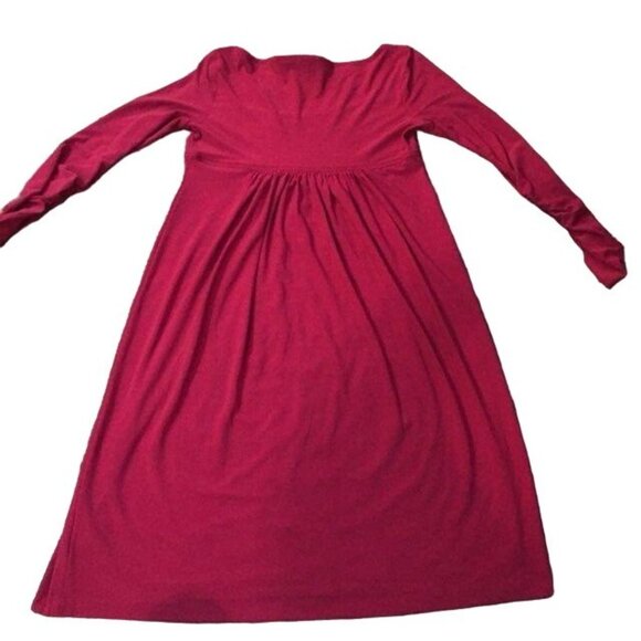 Norma Kamali Dress Womens S Used Red Stretch Excellent Used Condition - Picture 12 of 15